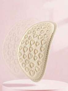 QKC 1 Pair Soft Heart Forefoot Pad For High Heels And Casual Shoes, Anti-Pain And Non-Slip