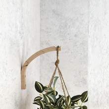 2/4Pcs Set Modern Wooden Hooks, Wooden Wall Hooks, Wooden Pet Leash Hanging Hooks, Wooden Clothes Bathroom Hangers, Indoor Plant Holders, Home Wall Decoration, Wall Hooks