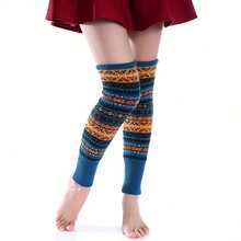 Stacking Socks Autumn And Winter Camouflage Bohemian Thicken
