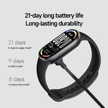 Xiaomi Mi Smart Band 10 (2025),For Man And Women, Smart Watch,1.72" AMOLED Display | 21 Days Battery Life | Touchscreen, Multi-Sport Tracker, Activity Tracker, Heart Rate Monitor - Bạc - Xem 2
