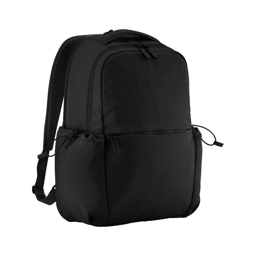 Quadra Studio Plain Backpack (Black) - 咖啡棕 - 查看 1
