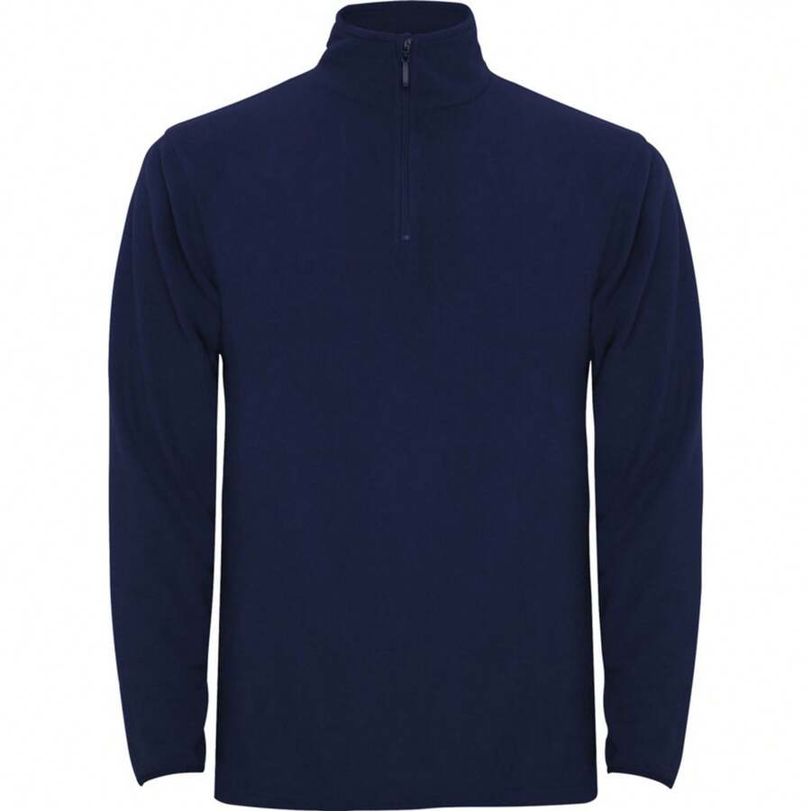 Roly Mens Himalaya Quarter Zip Fleece Jacket (Navy Blue) - Blue - View 1
