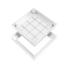 YUNRUX Aluminum Alloy Embedded Manhole Cover, Invisible Inspection Cover For Indoor And Outdoor Use, Manhole Cover - one-size - View 6