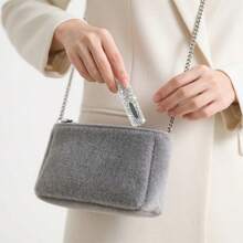 1pc Premium Diamond Encrusted Perfume Travel Spray Bottle, 5ml Refillable Mini Atomizer, Vacuum Embossed Design, Moisturizing Cosmetic Sample - White - View 9