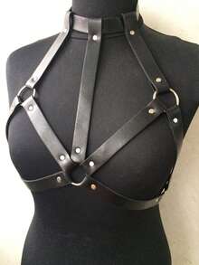 Chest Leather Harness With Chains Chain Chest Harness For Women Sexy Valentine's Day Gift Women's Waist Accessories