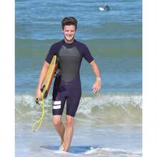 Men Women Wetsuit 3mm Smoothskin Triathlon Neoprene Full Wet Suits Back Zipper Cold Water Keep Warm For Surfing Snorkeling Diving Scuba