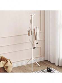 Prosty nowoczesny wieszak na ubrania, stojący na podłodze, prosty wieszak na ubrania do sypialni, domowy stojak na ubrania