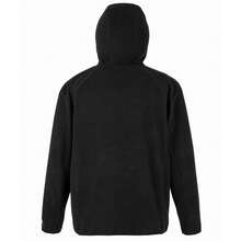 Result Genuine Mens Microfleece Full Zip Hoodie (Black) - Coffee Brown - View 3