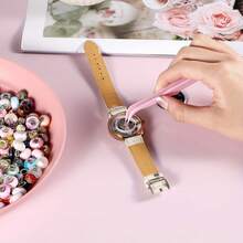 5 peças/10 peças de pinças de precisão de 4,5 polegadas - ferramentas de plástico descartáveis leves para scrapbooking, arranjos florais, decorações de festa (rosa) - ótimas para casa, escritório, escola ou presentes, design de ponta curva, pegada suave, essencial para artesãos