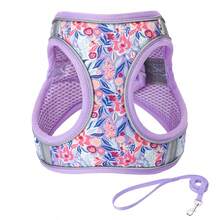 Adjustable Dog Leash And Harness Set, Easy Walk Puppy Safety Strap, Soft Mesh Pet Harness For Small Dogs, No-Pull Adjustable Dog Leash - Multicolor - View 28