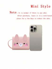 1 bucată Pu cataramă magnetică la modă cu desene animate de iepure tridimensional urechi umăr crossbody bag, drăguț portofel mini pentru fete, potrivit pentru diverse ocazii, curea de umăr confortabilă, multifuncțională și nu pretențioasă, potrivită pentru exterior, joacă, naveta, un cadou perfect pentru prieteni