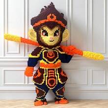 12005pcs High-Quality Wukong 3D Puzzle Set - Exquisite DIY Model Building Kit, Suitable For Birthday And Holiday Gifts - Multicolor - View 4