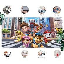 1pc  Large Mouse Pad - Anti- Rubber Desk Mat With Washable Surface, Vibrant Patrol Cartoon Character Design, Perfect For Gaming & Office Use, Ideal Gift For Fans, Kids & Family, Office & Gaming Desk Mat | Playful Cartoon Aesthetic