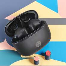 HP New 5.4 Wireless Earbuds, True Wireless In-Ear Headphones, 30 Hours Of Playtime, Compatible With Apple, Android And Other Devices, Great Gift, Best Gift For Halloween And Christmas, USB To Type C