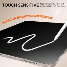 1 pieza Película de escritura de papel mate compatible con iPad Air 11 2024 10th Air 5/4 10.9 pulgadas Pro 11 Mini 6 8.3 pulgadas 10.2 pulgadas 7/8/9th Protector de pantalla