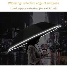 Umbrellas And Rain Hat Umbrellas - Black - View 8