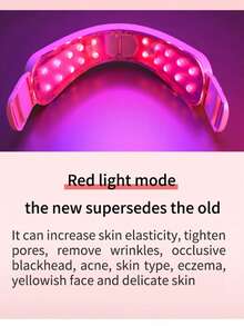 RAF 12档可调电动双下巴消除器和V脸塑形器 - 双下巴消除器、V脸振动按摩器、V脸提拉按摩器、USB充电塑形器、300mAh锂电池 - 白色，母亲节送给妈妈的礼物 - 彩色 - 查看 7