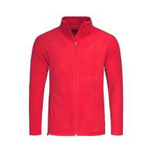Stedman Mens Regular Fleece Jacket (Scarlet Red) - Red - View 1