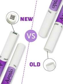 Azenlo 144片装单根假睫毛簇，睫毛嫁接，DIY睫毛嫁接，细带粗茎假睫毛簇，含涂抹器和睫毛胶，睫毛嫁接套装，10-16mm混合长度C型卷翘假睫毛簇套装，假睫毛，假睫毛 - 黑色 - 查看 3