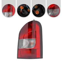 Right Rear Tail Light Driver Side For Mercedes Benz MB Van 2.3L & 2.9L 1999-2005 - Red - View 4