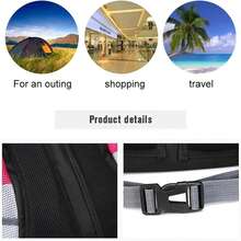 1pc Puppy Dog Front Carrier Pack, Pet Carrier Backpack For Small Medium Dogs Cats, Adjustable Breathable Dog Carrying Backpack For Hiking, Walking, Travel, Cycling And Outdoor Use