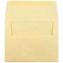 JAM PAPER A2 Parchment Invitation Envelopes - 4 3/8 X 5 3/4 - Natural  - 50/Pack-8742 - 多色15 - 查看 3