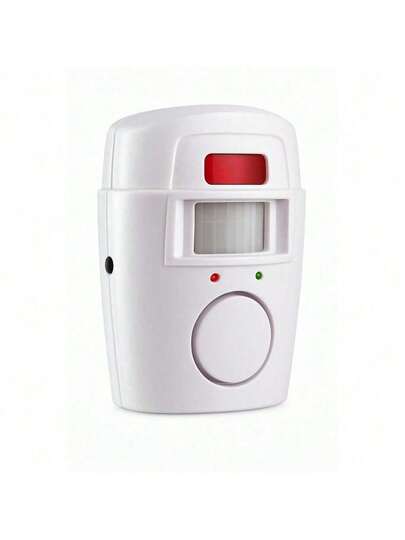 Alarme Sensor Movimento 110° 10m 105dB 2 Controles Remoto Montagem Fácil Pilha AA Casa - BINGO