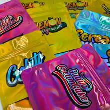 Reusable Polyester Film Zipper Storage Bags, Waterproof Odor-Proof Self-Sealing Bags, Packing Pouches, Storage Bags