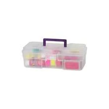 09912 CLPUR 12 - Inch Plastic Art Supply Storage Box, Semi - - inicial - Ver 1