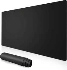 TXG Alfombrilla de Ratón de 800 * 300 * 3mm, Alfombrilla para Mouse para Juegos, Mouse Pad Portátil, Ratón Impermeable con Base de Goma Antideslizante (Patrón de Cielo Estrellado) - Negro completo - Ver 7