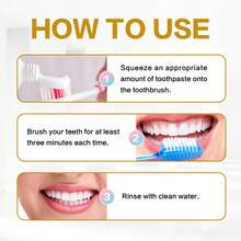 Pasta de dientes blanqueadora con niacinamida, agente blanqueador de encías y dientes, probióticos que eliminan el mal aliento y mantienen la boca fresca, la niacinamida repara y protege los dientes, restaura el blanco natural de los dientes, refresca el aliento, imprescindible para viajes y familias, 100g