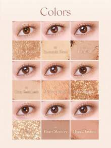 Dasique Eyeshadow Palette, High Pigmentation, Long-Lasting, Easy To Apply, Smooth, Vegan, No Animal Testing, Christmas Gift For Women, Charming Rose Girl Color Charm, Back To School, Wedding Bride Outfit, Summer, Valentine's Day, Vacation - 03 Nude Potion - 查看 10