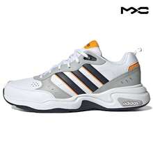 Neo Strutter Leather Versatile Daily Low-Top Lifestyle Shoes White Gray Black Sneakers Men GX0670 - 彩色 - 查看 1