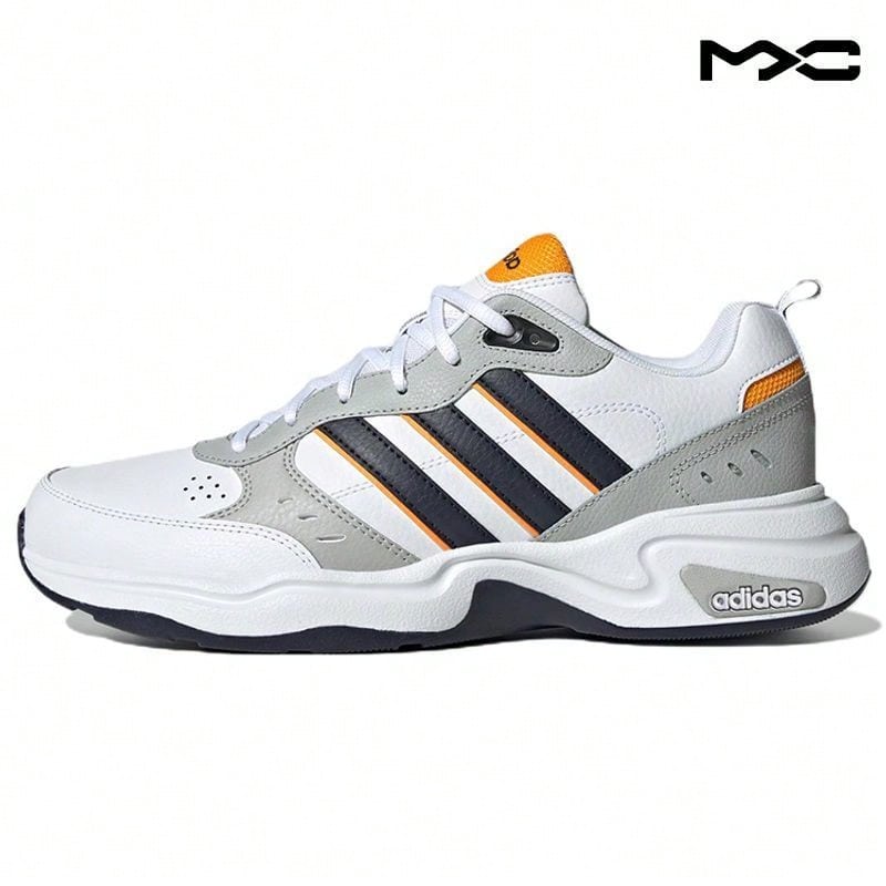 Neo Strutter Leather Versatile Daily Low-Top Lifestyle Shoes White Gray Black Sneakers Men GX0670 - 彩色 - 查看 1