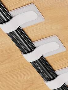 Selbstklebende Nylon-Kabelclips - Starke Kordclips für Schreibtisch, Wand usw. - Mehrzweck-Kabelmanagement-Binder, Kabelorganisatoren für Büro Zuhause - Effiziente Kabelführung, flexible Binder