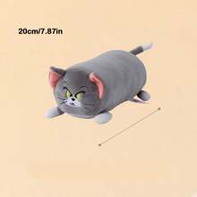 TOM AND JERRY. 20厘米汤姆和杰瑞毛绒抱枕，可变形系列，可爱卡通毛绒玩偶，有趣的圣诞礼物，沙发靠垫 - 多色1 - 查看 16