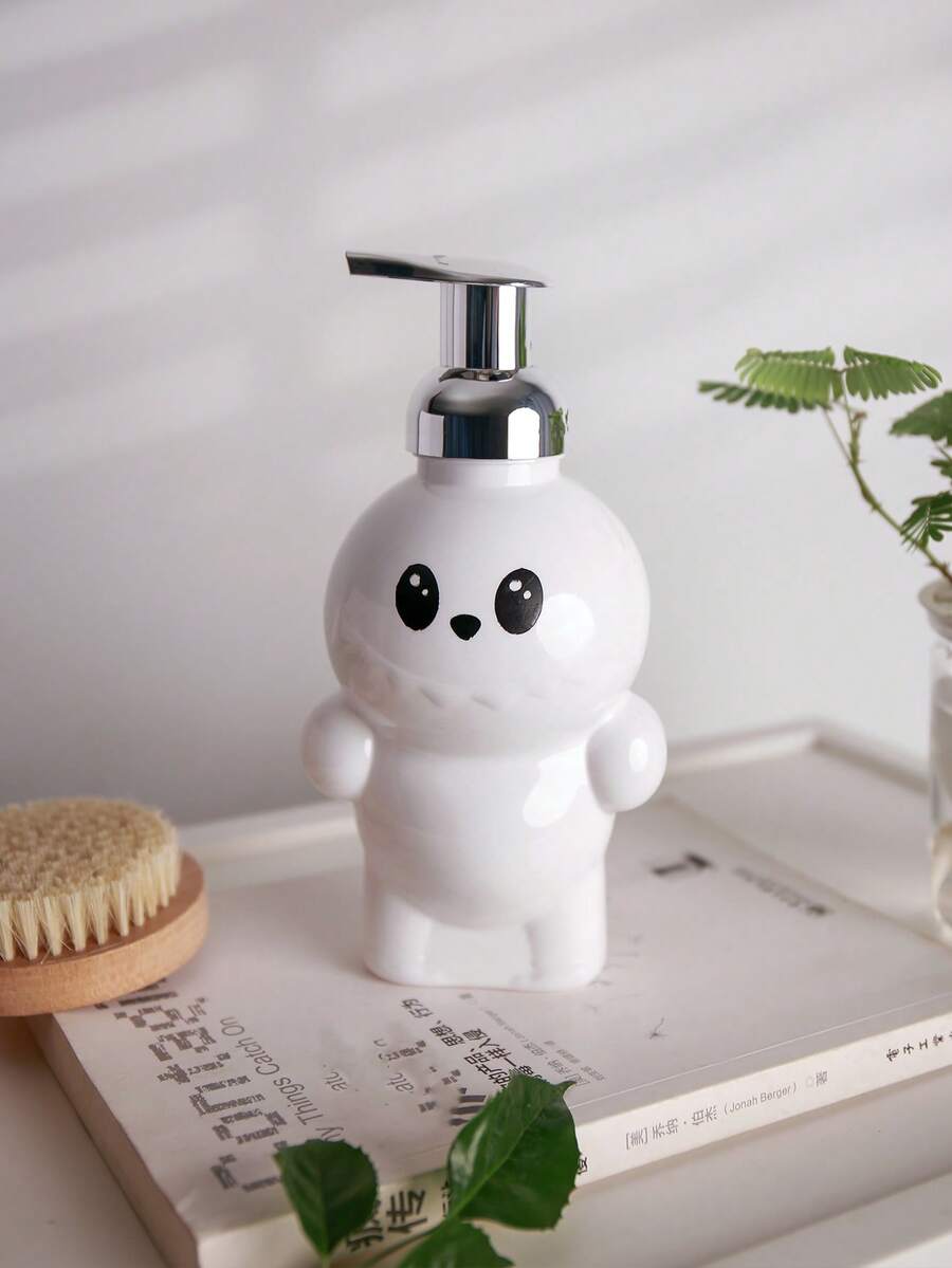 500ml Cartoon Hand Wash Refillable Bottle, Bathroom Shower Gel, Shampoo, Lotion Dispenser Pump Bottle