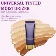 Hidratantes Tonalizados, Com, Bronze, Profundo, Dourado, Claro, Leve, Natural, Quente, 7 Tons Perfeccionador de Cobertura Corporal, Uniformização e Hidratação e Iluminação, Melhora o Acabamento Geral para Todos os Tipos de Pele (Brilho Natural)