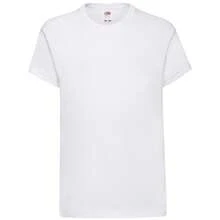 Fruit of the Loom Childrens/Kids Original TShirt (White) - 白色 - 查看 1