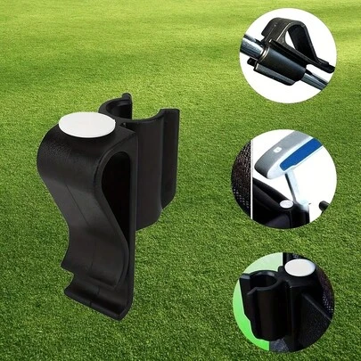 2 st golfklubbhållare - svart putterförvaringsställ, oumbärligt tillbehör för golfare (män och kvinnor)