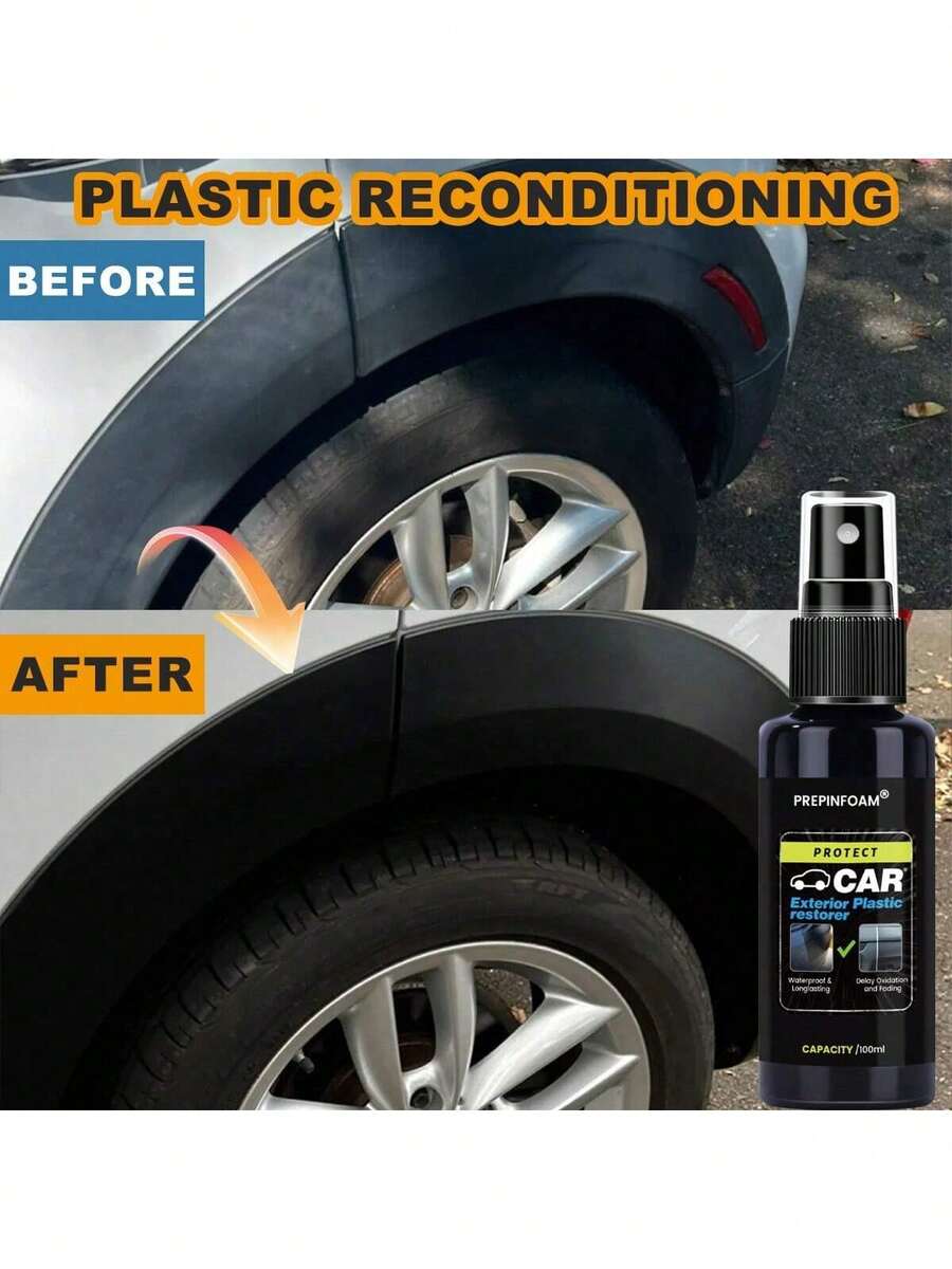 Easypie Selection P15 Plastic Refurbishment Agent, Crystal Plating Repair Whitening And Aging, Refurbishment Of Internal And External Plastic Parts