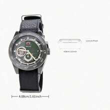 Orient Men's Automatic Watch Classic Black Dial Leather Strap Dress Watch RA-AR0201B10B/RA-AR0202E10BRA-AR0203Y10B