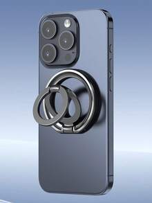 可折叠磁吸手机指环支架，便携式双环手机握把配件