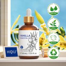 HIQILI 薰衣草玫瑰茉莉精油 30mL/1.01 Fl.Oz. 純淨尤加利茶樹廣藿香油，適用於皮膚與頭髮護理、按摩、身體放鬆、沐浴，亦可用於 DIY 蠟燭與手工皂製作、擴香機、空氣淨化器，適合酒店、臥室、居家香氛禮品 - 多種香味 - 查看 15