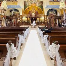 1 pieza Alfombra blanca para celebración de boda, alfombra roja clásica para fiestas, sin plumas, perfecta para Navidad, Halloween, Acción de Gracias, Año Nuevo, decoración del Día de San Valentín - Alfombra ceremonial multifuncional para pasillo