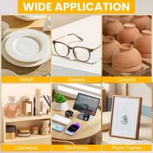 80pcs White Foam Packaging Bag (4 Sizes), Bubble Wrap For Moving, Shockproof, Reusable, Protective Storage Supplies, Durable Foam Bags, Used For  Buffer Packaging Of Tableware, Furniture, Glasses, Plates, Cups - 80pcs - View 6
