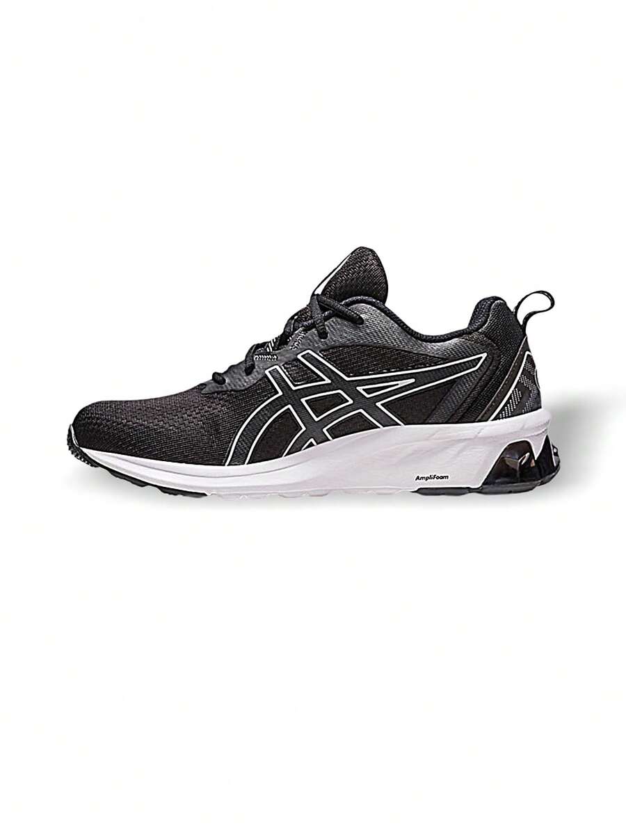 Asics Gel-Quantum 女款跑步鞋 运动透气吸汗轻便百搭弹性好纯色标志易洗日常跑步黑色 1202A384.001 - 黑色 - 查看 1