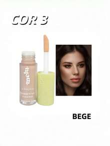 Corretivo Líquido Melu by Ruby Rose Cobertura Leve HB8104 - BEGE 3 - Visão 4