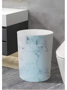 Feisco Small Trash Can For Bathroom, 2 Gallon Trash Can Trash Bin Wastebasket Garbage Can For Kitchen,Bathroom Office, Bedroom,Dorms,Laundry Room (Black, 1 Pack)