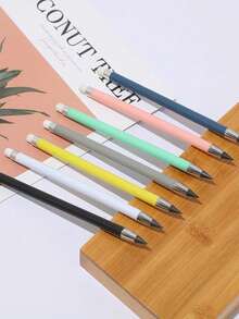 12 Lápices de colores borrables, diseño ergonómico, sin necesidad de afilar, para dibujo y pintura de niños